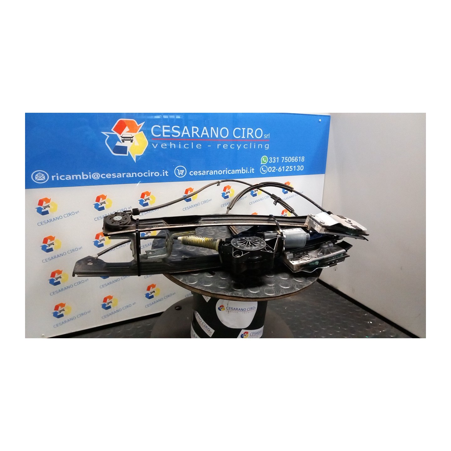 ALZACRISTALLO ELETTR. PORTA ANT. SX. 003 MINI MINI (R56) (08/06-08/10) N12B14A 51332756083