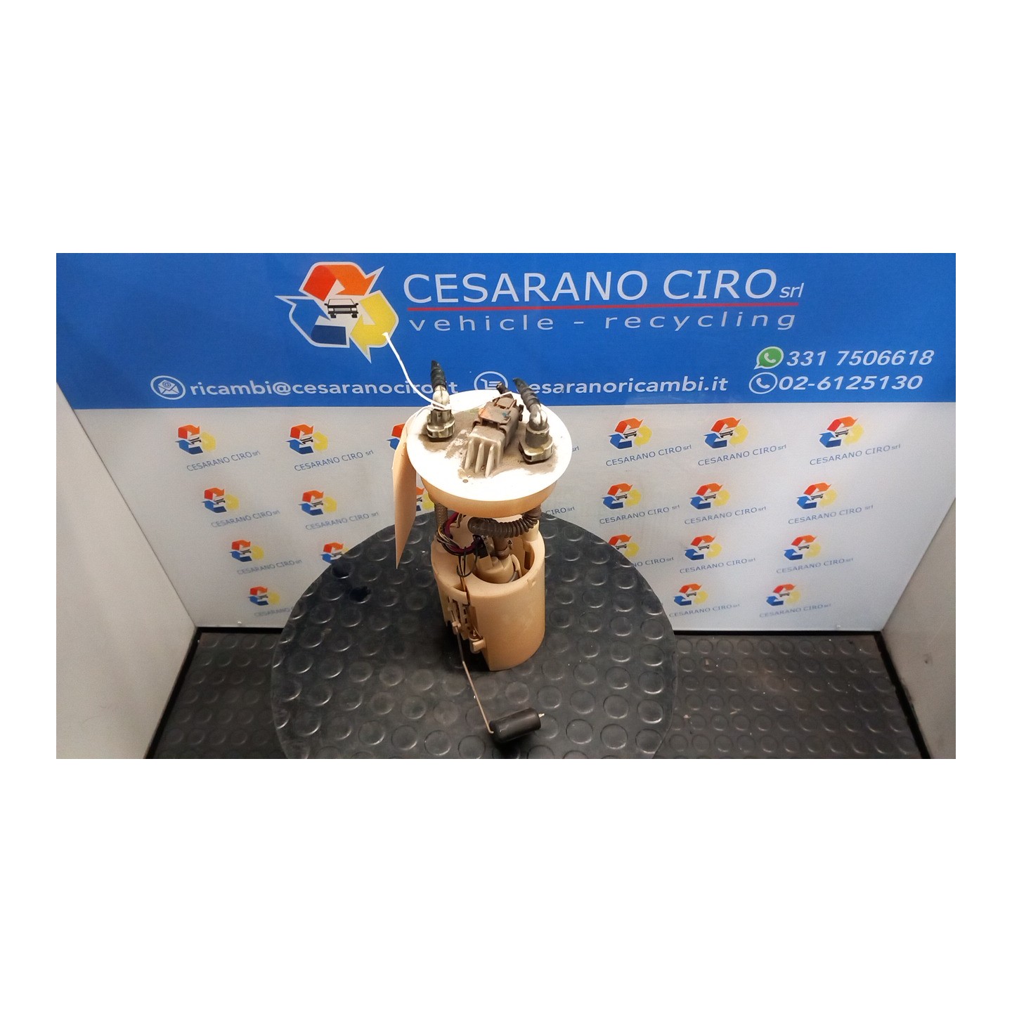 POMPA CARBURANTE C/TRASDUTTORE (GALLEGGIANTE) 133 CHEVROLET (DAEWOO) MATIZ (M200) (04/05-12/10) A08S3 96591528