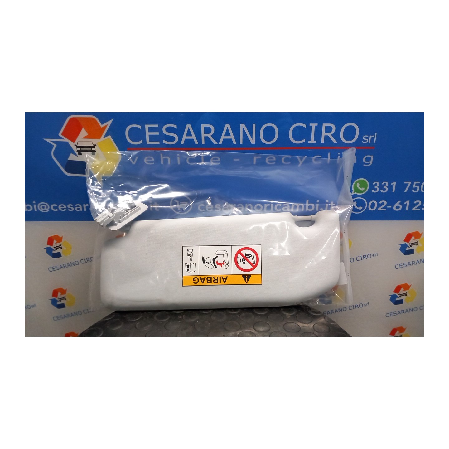ALETTA PARASOLE PARABREZZA DX. 131 PEUGEOT 2008 (04/16-06/20-) YH01 1619396180