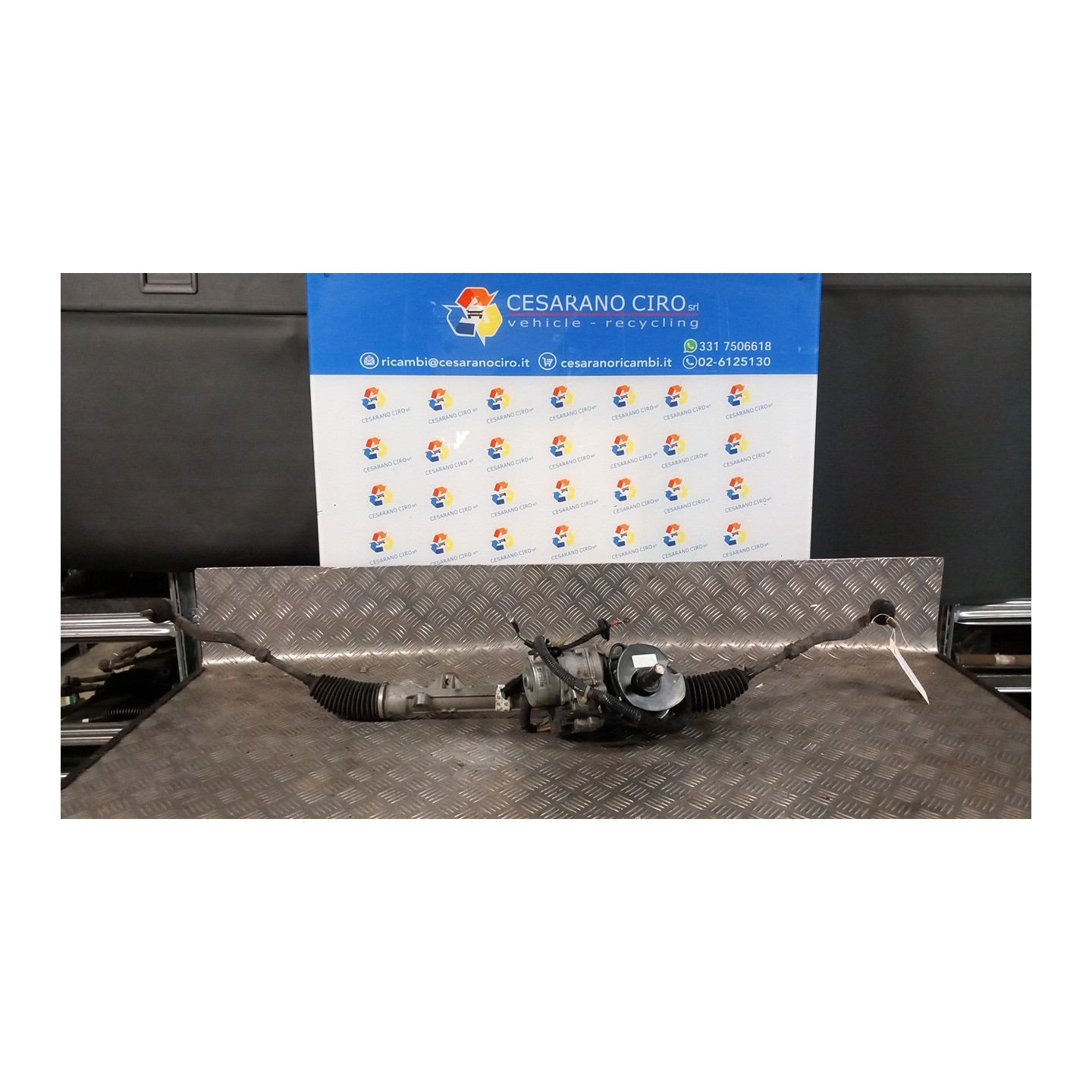 SCATOLA STERZO SERVOASSISTITA ELETTRONICA P/CARREGG. VA41/VA43/ESP 184 PEUGEOT 2008 (04/16-06/20-) YH01 1636417880