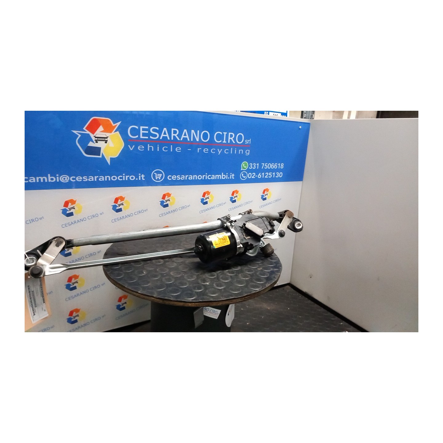 MECCANISMO TERGIPARABREZZA CON MOTORINO 140 RENAULT KANGOO FURGONE (04/13-) K9KF6 8200409692