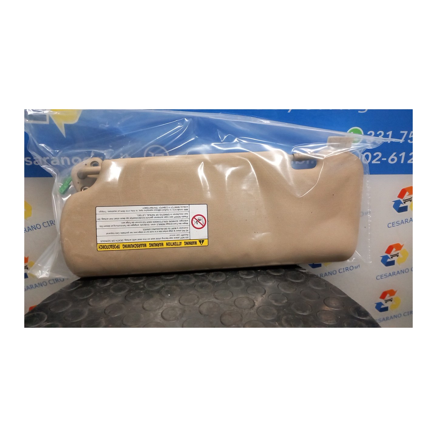 ALETTA PARASOLE PARABREZZA DX. 266 HONDA CR-V 2A SERIE (04/02-12/06) N22A2 83230SCAG06ZA
