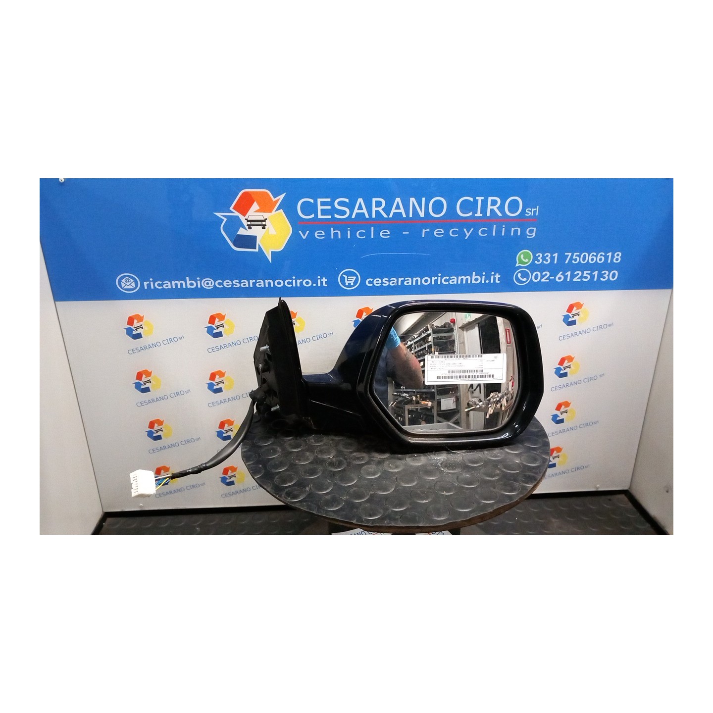 RETROVISORE EST. REGOLAZ. ELETTR. DX. 267 HONDA CR-V 2A SERIE (04/02-12/06) N22A2 76200SCAG01