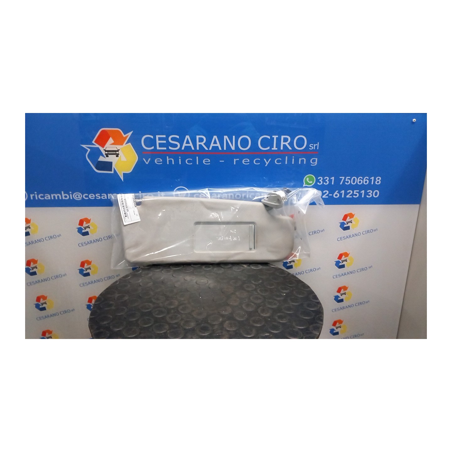 ALETTA PARASOLE PARABREZZA C/SPECCH. E COPERTURA DX. 010 SEAT ALTEA (5P) (03/04-) BLS 5P0857552D2F4