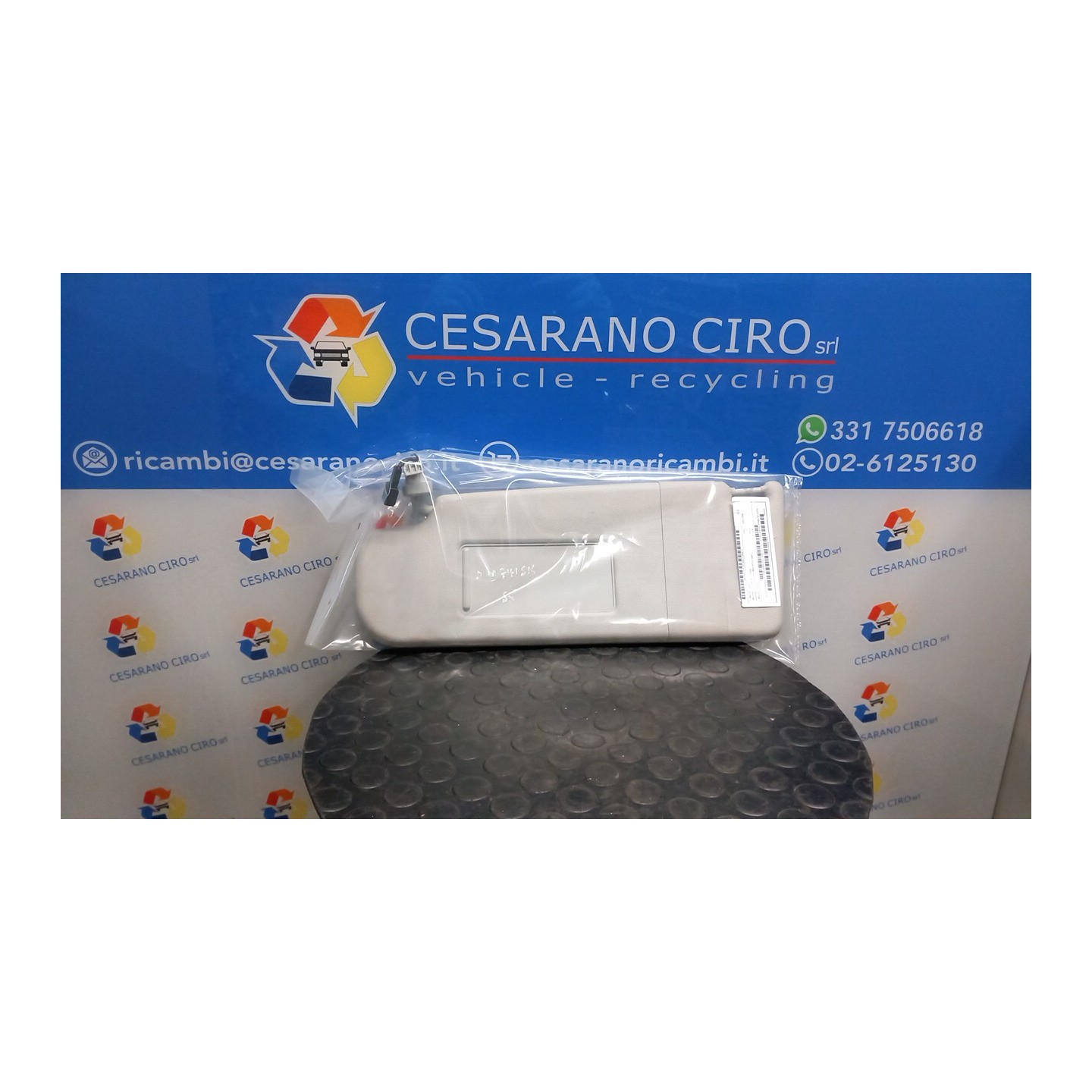 ALETTA PARASOLE PARABREZZA C/SPECCH. E COPERTURA SX. 011 SEAT ALTEA (5P) (03/04-) BLS 5P0857551E2F4
