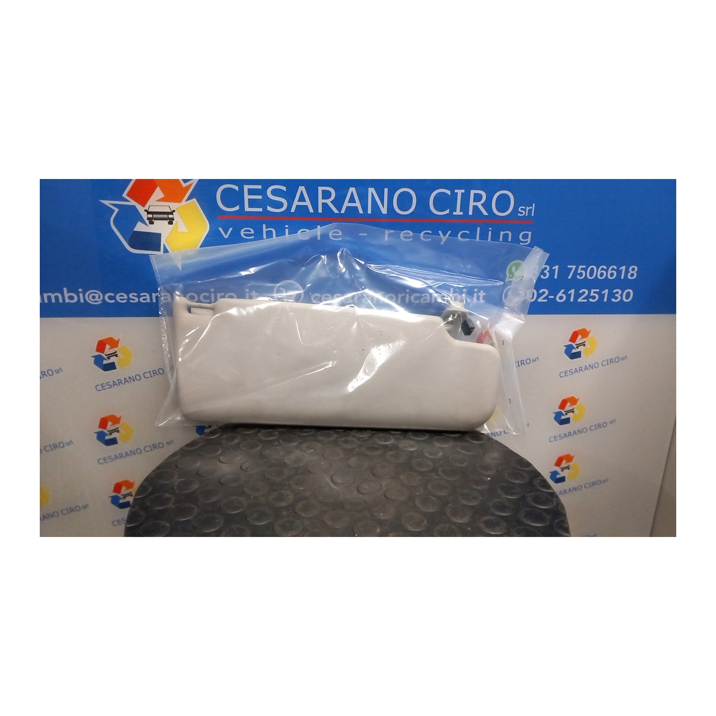 ALETTA PARASOLE PARABREZZA C/SPECCH. E COPERTURA SX. 011 SEAT ALTEA (5P) (03/04-) BLS 5P0857551E2F4