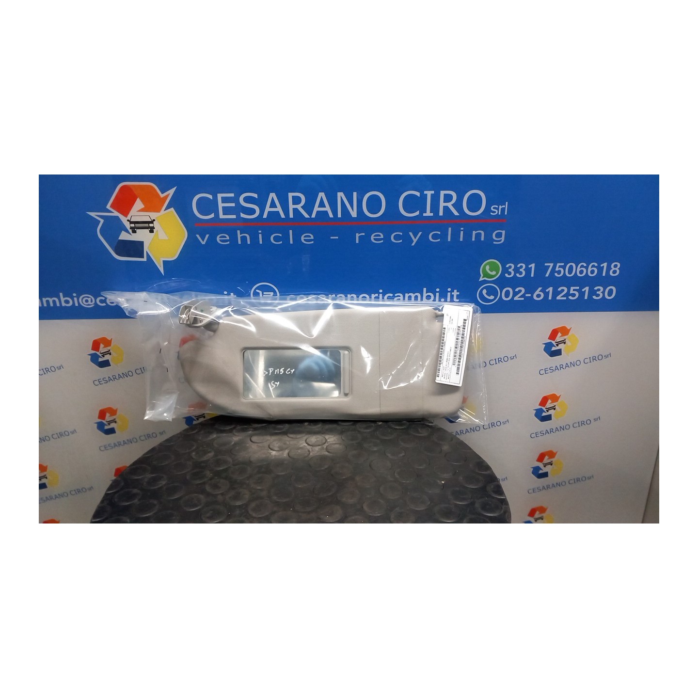 ALETTA PARASOLE PARABREZZA SX. 048 SEAT IBIZA (6J) (05/08-03/13) BLS 6L0857551C2F4