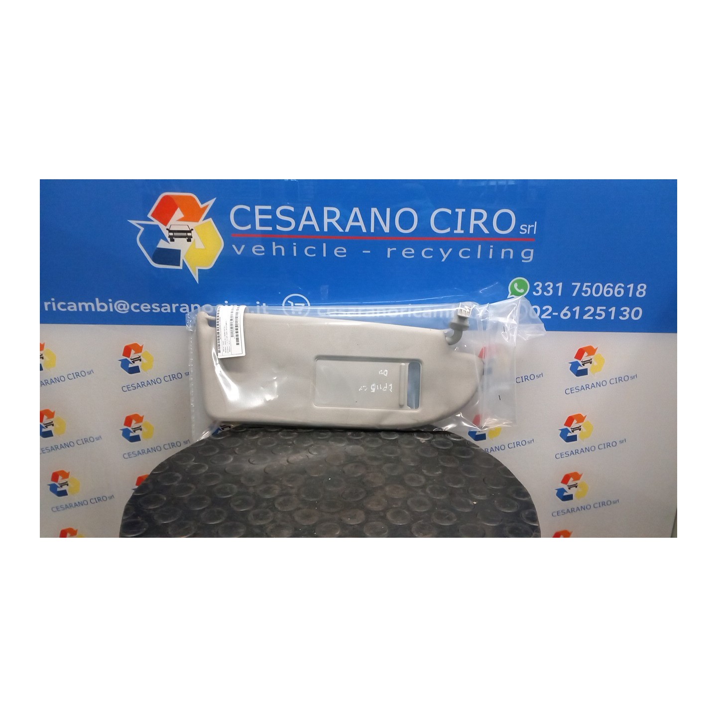 ALETTA PARASOLE PARABREZZA DX. 049 SEAT IBIZA (6J) (05/08-03/13) BLS 6L0857552E3H8