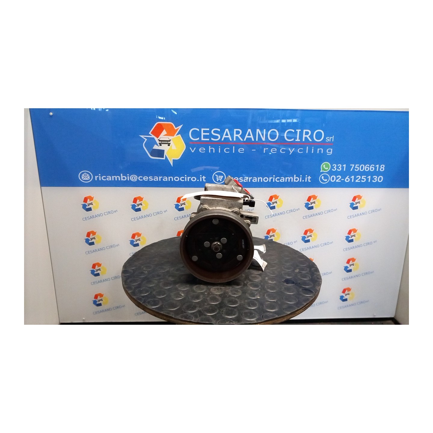 COMPRESSORE A/C 060 RENAULT TWINGO 2A SERIE (06/07-02/12) D4FJ7 8200578856