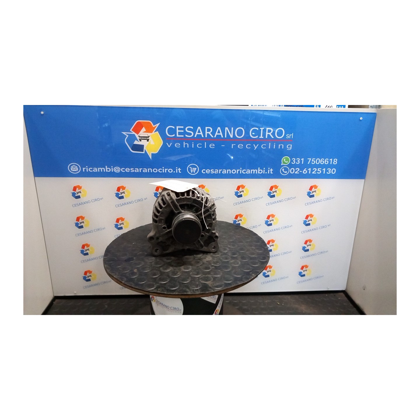 ALTERNATORE BOSCH 140AMP 077 AUDI A4 (8E) (10/04-02/08) BRE 06F903023FX