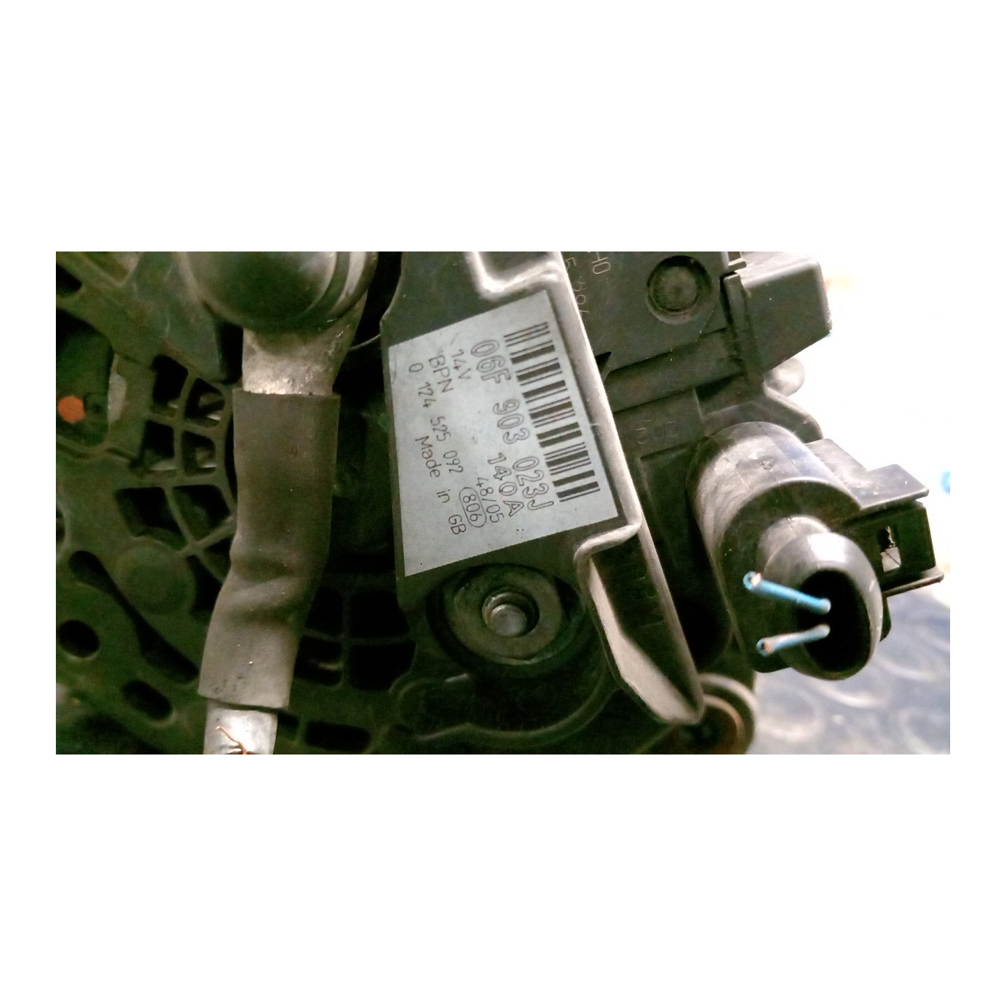 ALTERNATORE BOSCH 140AMP 077 AUDI A4 (8E) (10/04-02/08) BRE 06F903023FX
