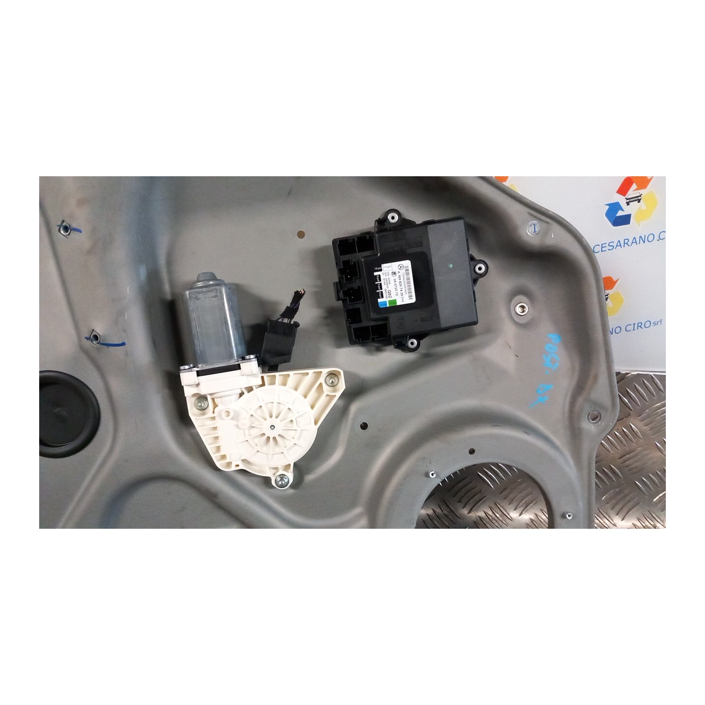 ALZACRISTALLO ELETTR. PORTA POST. DX. 096 MERCEDES-BENZ CLASSE A (W/C169) (07/04-04/13 640940 A1697303479