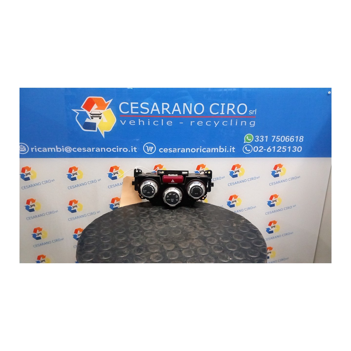 BLOCCO COMANDO CLIMATIZZAZIONE 016 SUBARU FORESTER 3A SERIE (04/08-) EE20 72311SC000