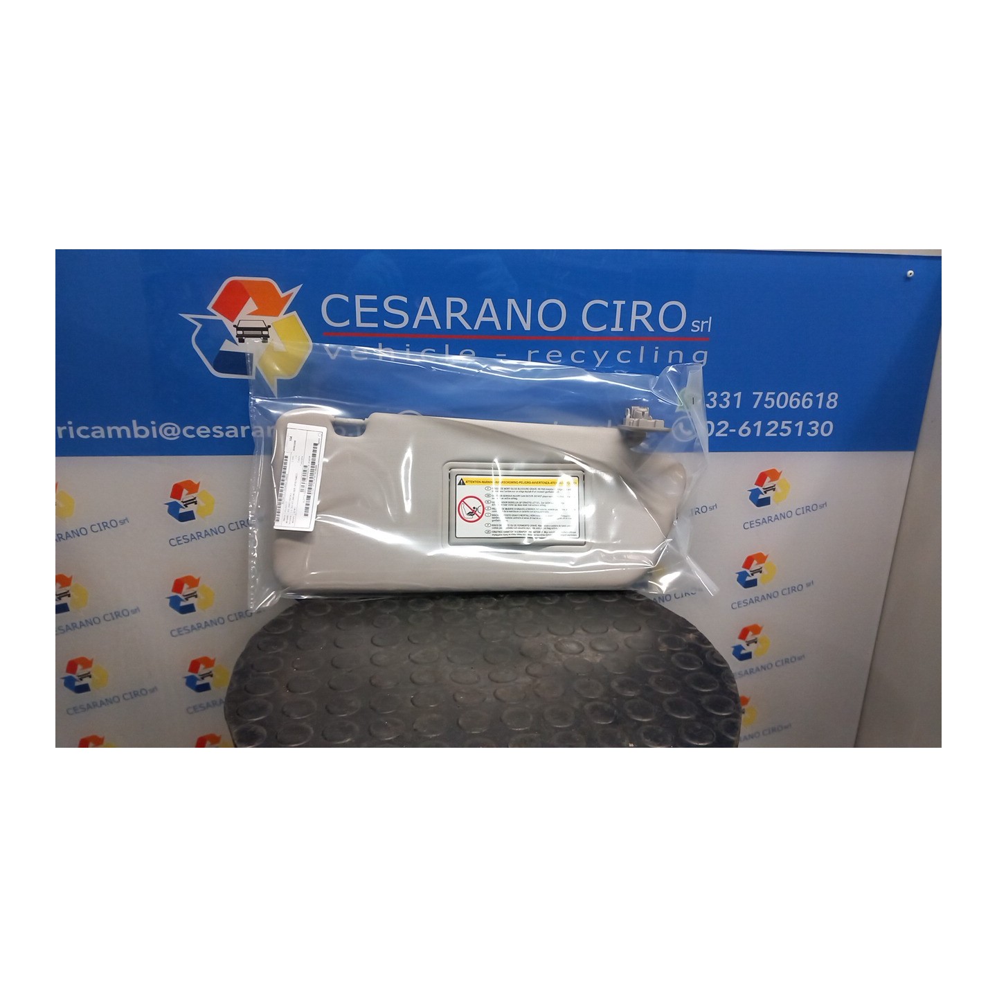 ALETTA PARASOLE PARABREZZA DX. 022 PEUGEOT 308 (08/07-03/14) 5FW 8143YP