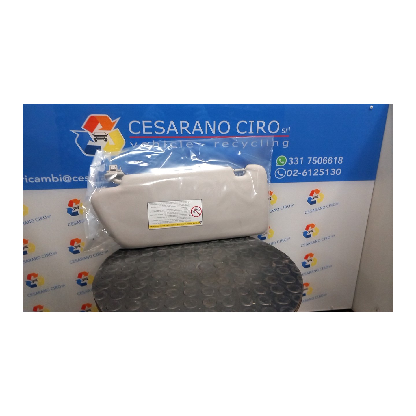 ALETTA PARASOLE PARABREZZA DX. 022 PEUGEOT 308 (08/07-03/14) 5FW 8143YP