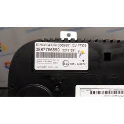 QUADRO PORTASTRUMENTI 037 FIAT PANDA (33) (12/11-04/17) 169A4000 51931857