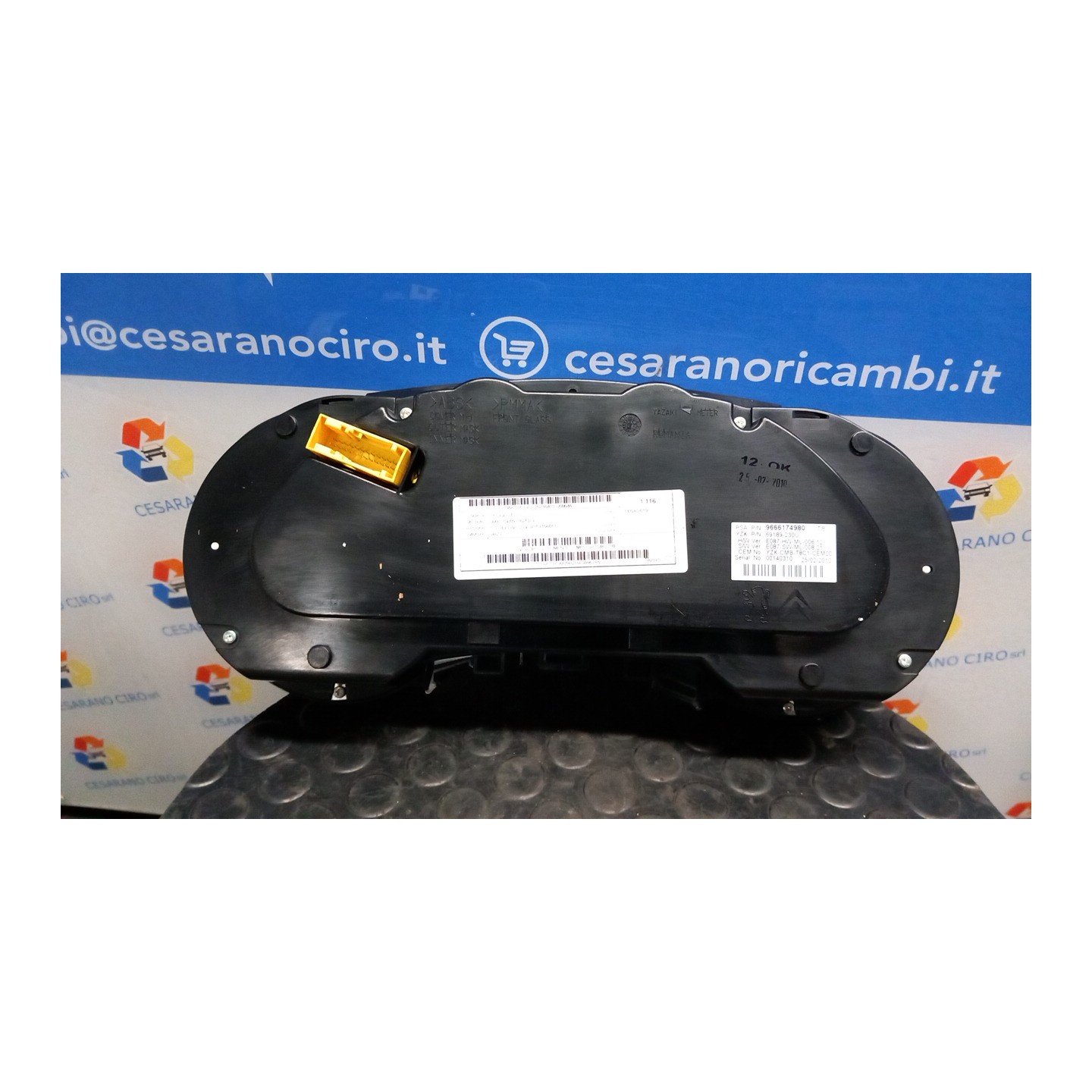 QUADRO STRUMENTI COMPL. 046 PEUGEOT 3008 (04/09-10/13) 9HZ 9810462780