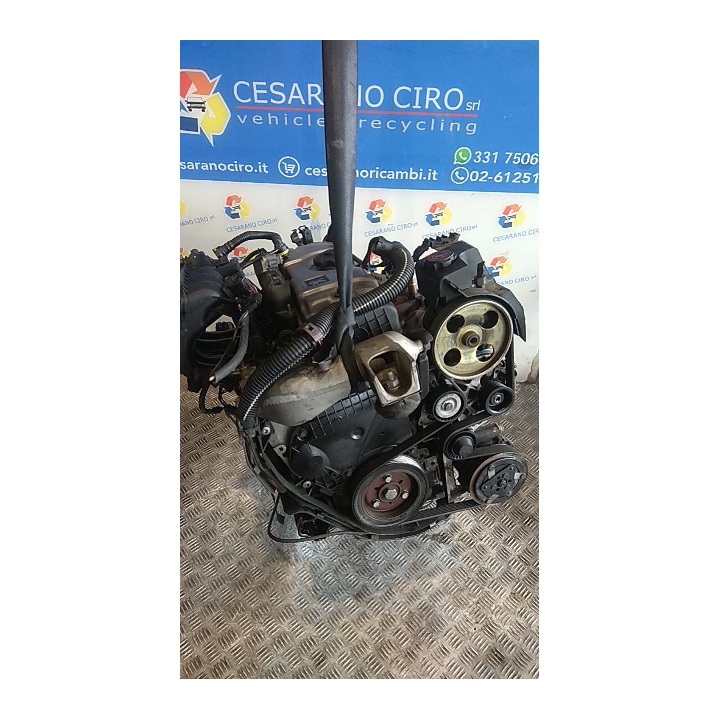 MOTORE SEMICOMPL. EURO 2 054 PEUGEOT 206 (09/98-06/09) HFX 1357Q
