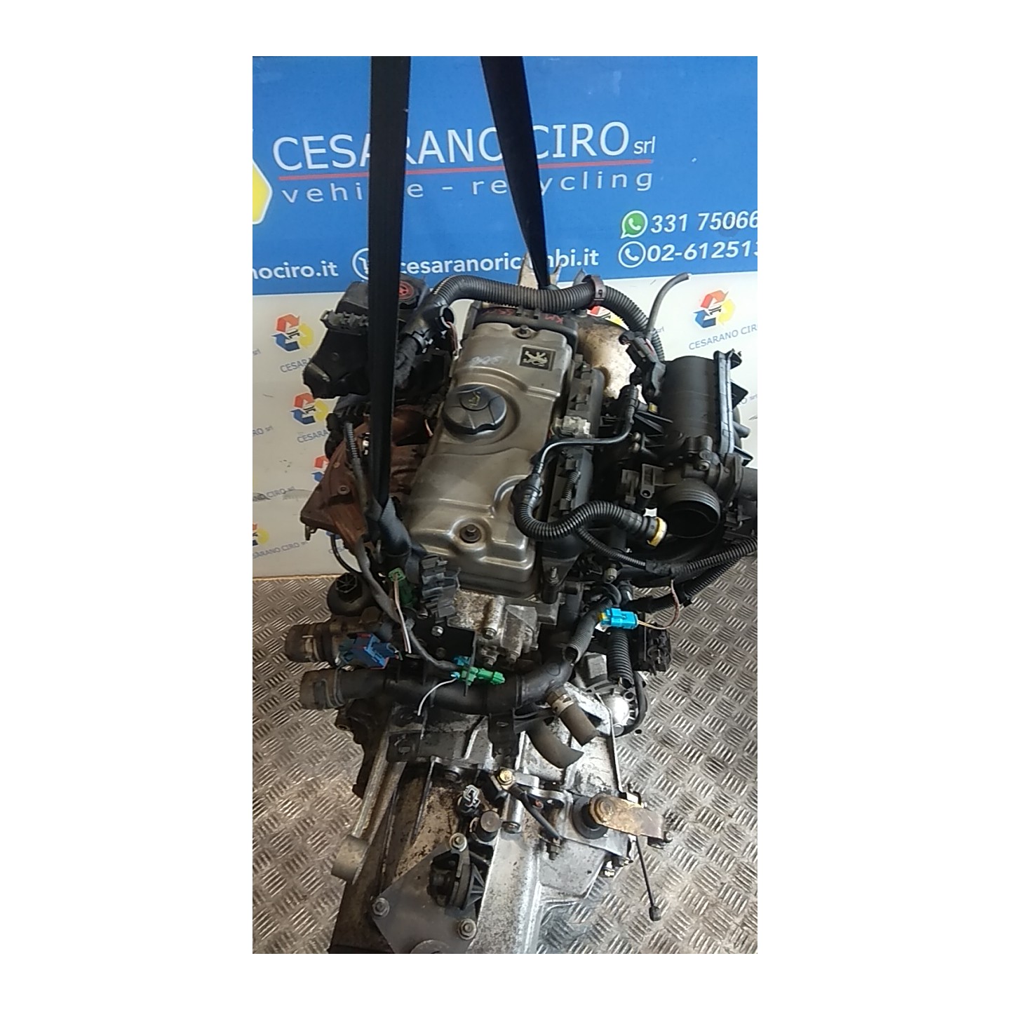 MOTORE SEMICOMPL. EURO 2 054 PEUGEOT 206 (09/98-06/09) HFX 1357Q
