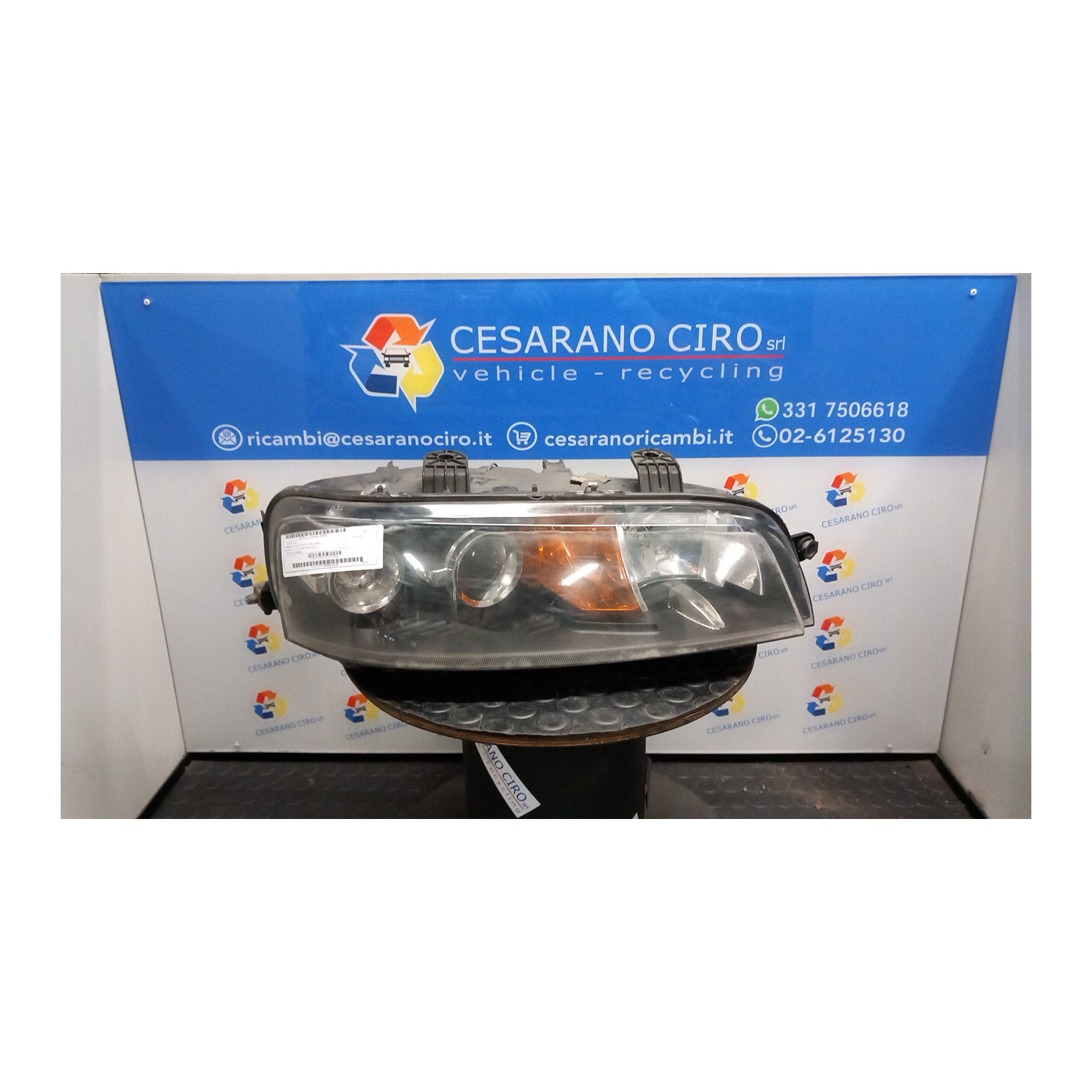 PROIETTORE DX. 078 FIAT PUNTO (1N/1P) (07/99-12/05) 188A4000 51712392
