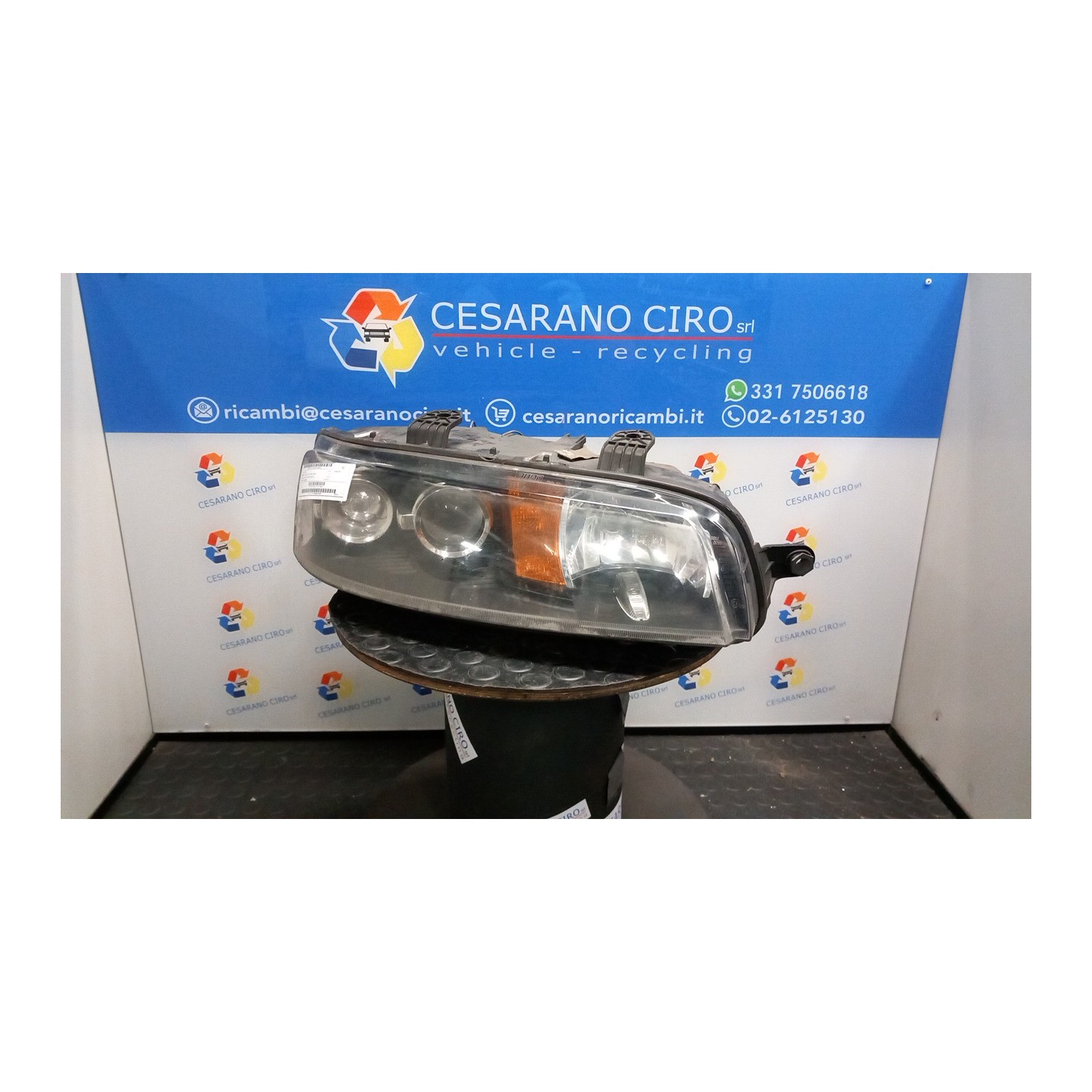 PROIETTORE DX. 078 FIAT PUNTO (1N/1P) (07/99-12/05) 188A4000 51712392