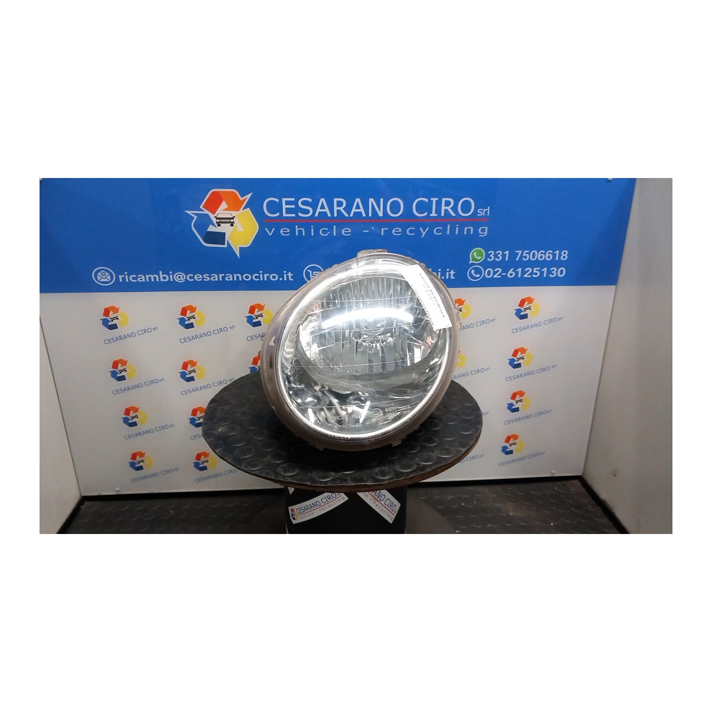 PROIETTORE SX. 095 CHEVROLET (DAEWOO) MATIZ (M100) (12/00-02/06) F8CV 96563482