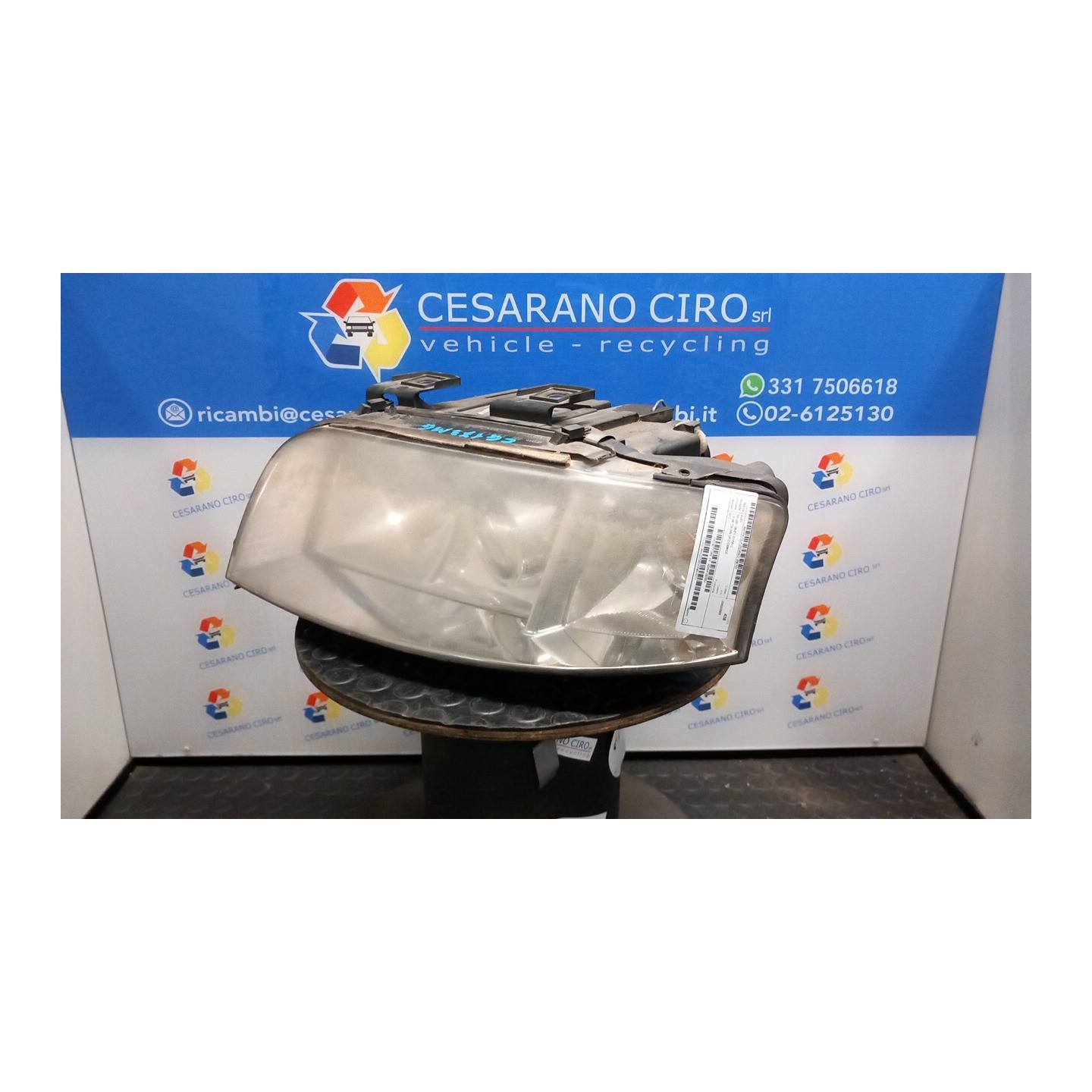PROIETTORE SX. 107 AUDI A6 (4B) (05/01-01/05) BFC 4B0941003BJ