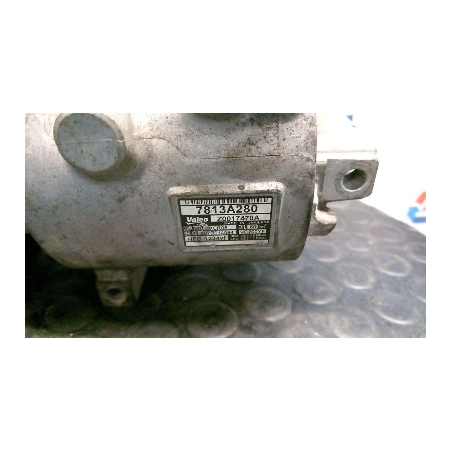 COMPRESSORE A/C 114 MITSUBISHI SPACE STAR (04/13-07/15) 3A90 7813A280