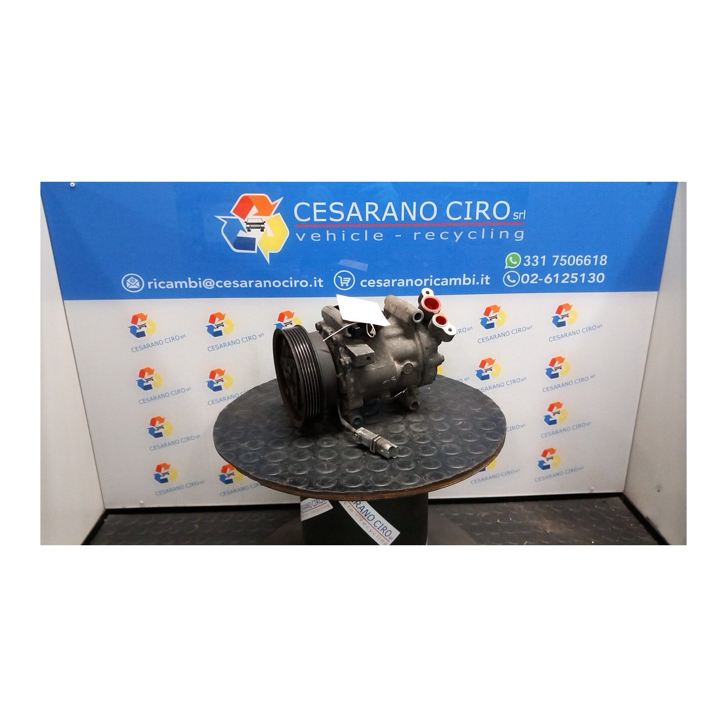 COMPRESSORE A/C COMPL. 116 NISSAN NOTE (E11E) (02/06-09/13) K9K 92600CJ70A