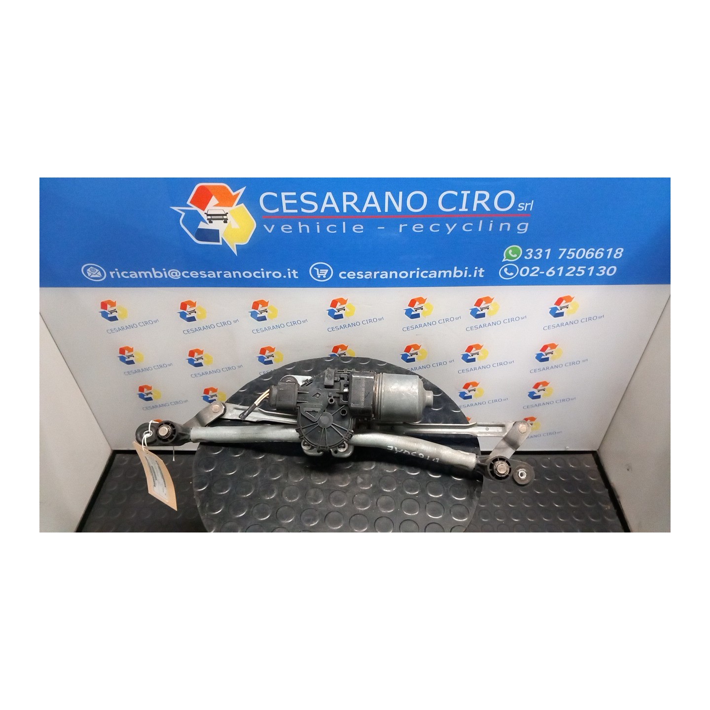 MECCANISMO TERGIPARABREZZA CON MOTORINO 015 FIAT CROMA (2T) (10/07-12/11) 939A1000 51708219