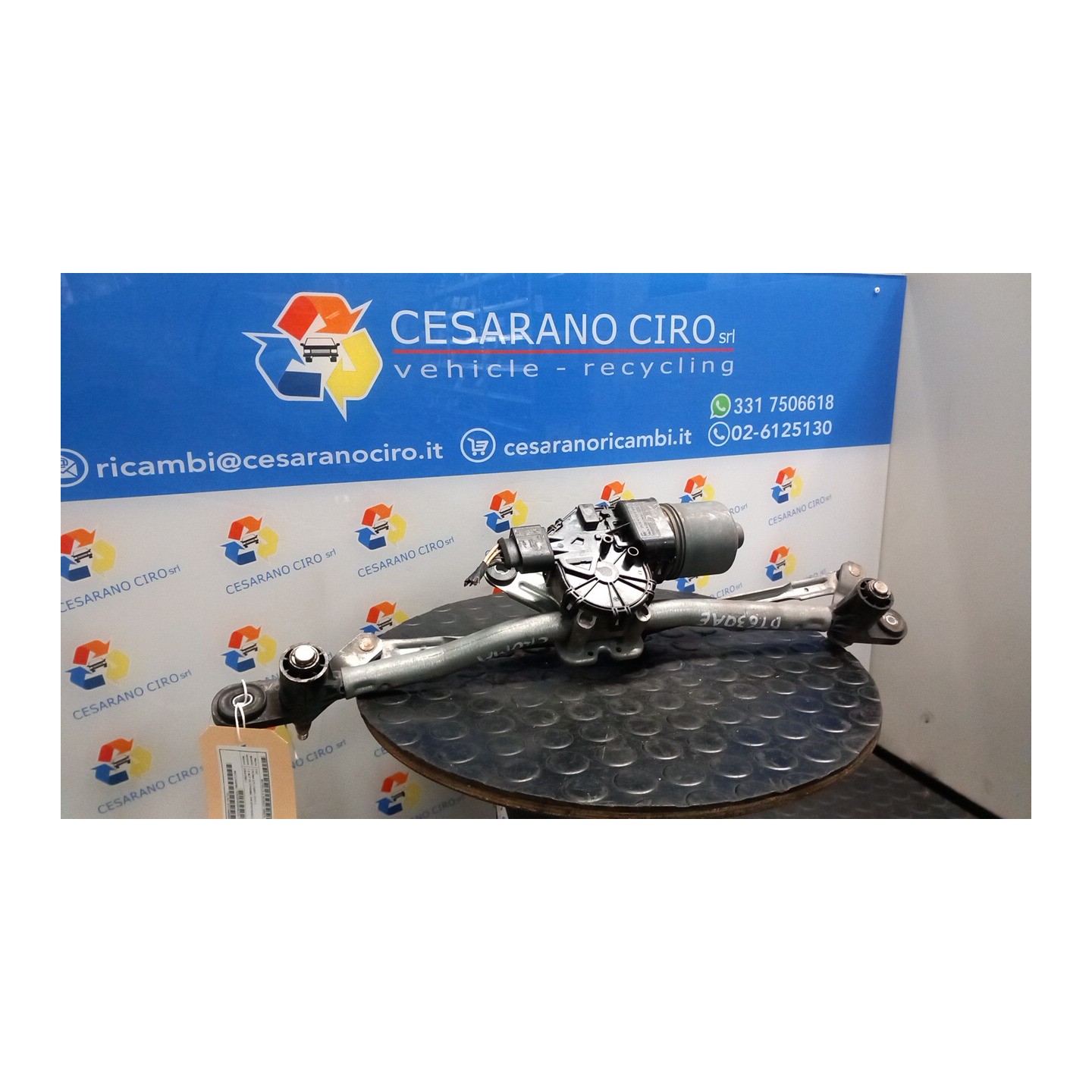 MECCANISMO TERGIPARABREZZA CON MOTORINO 015 FIAT CROMA (2T) (10/07-12/11) 939A1000 51708219