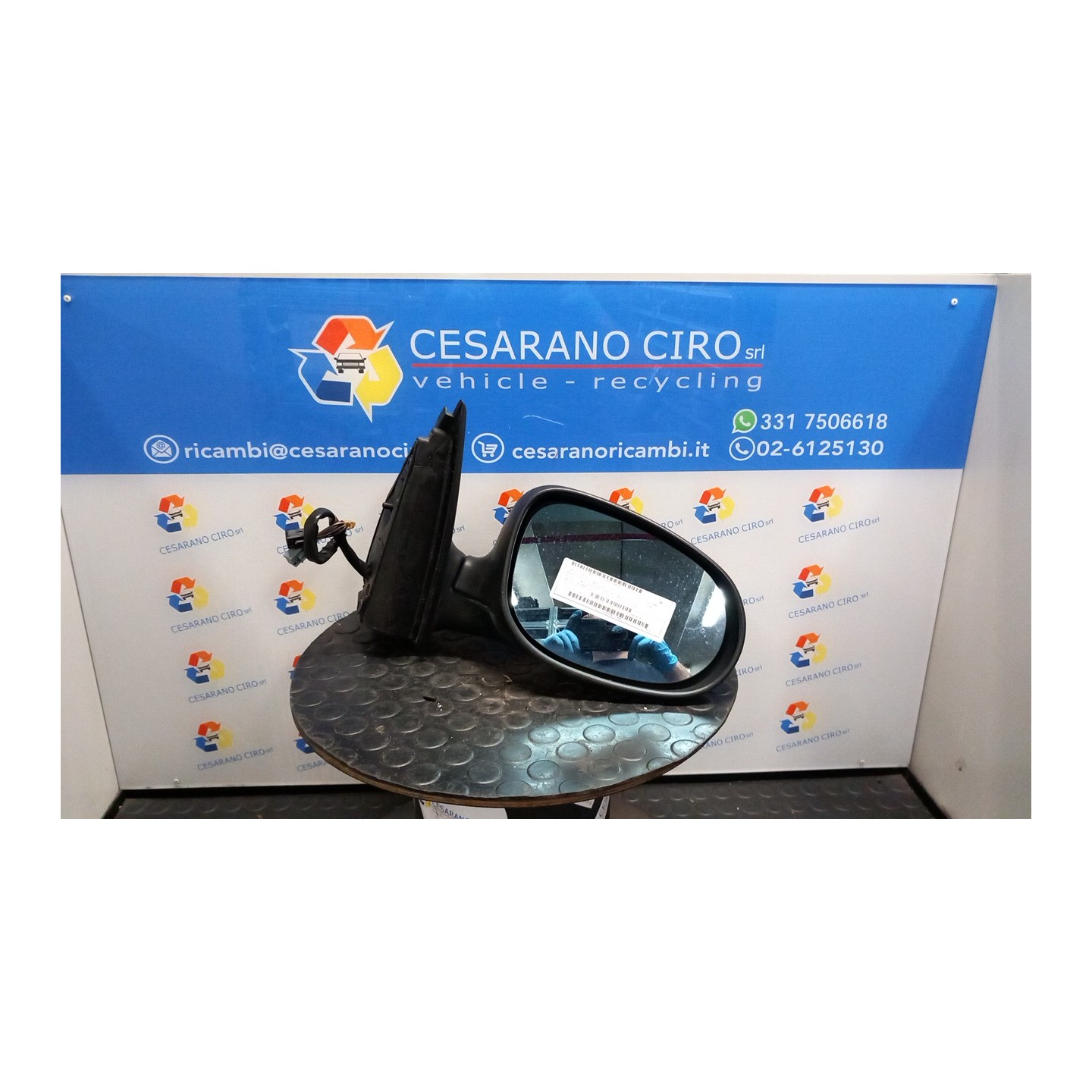 RETROVISORE EST. REGOLAZ. ELETTR. DX. 168 LANCIA DELTA (TH) (06/08-03/11) 198A5000 735474624