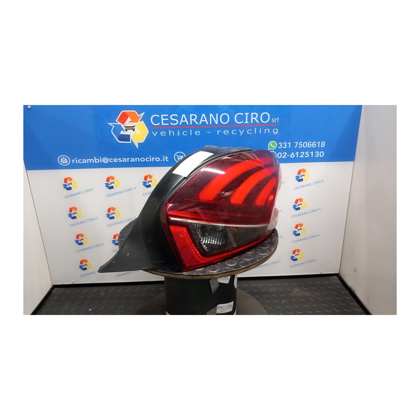 FANALE POST. DX. 004 PEUGEOT 208 (04/15-06/20) HM03 9672628380