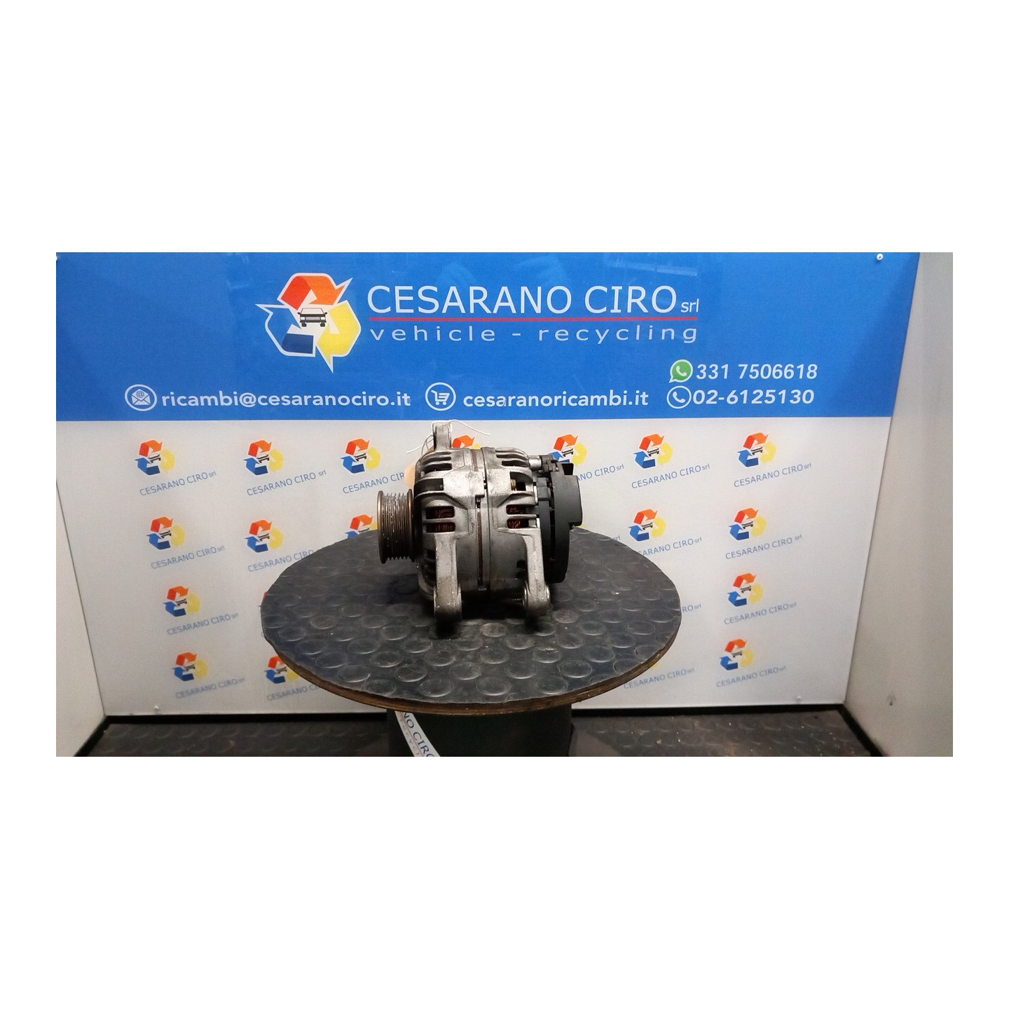 ALTERNATORE BOSCH 105AMP 061 ALFA ROMEO 147 (W8) (08/00-01/06) AR32104 46769369