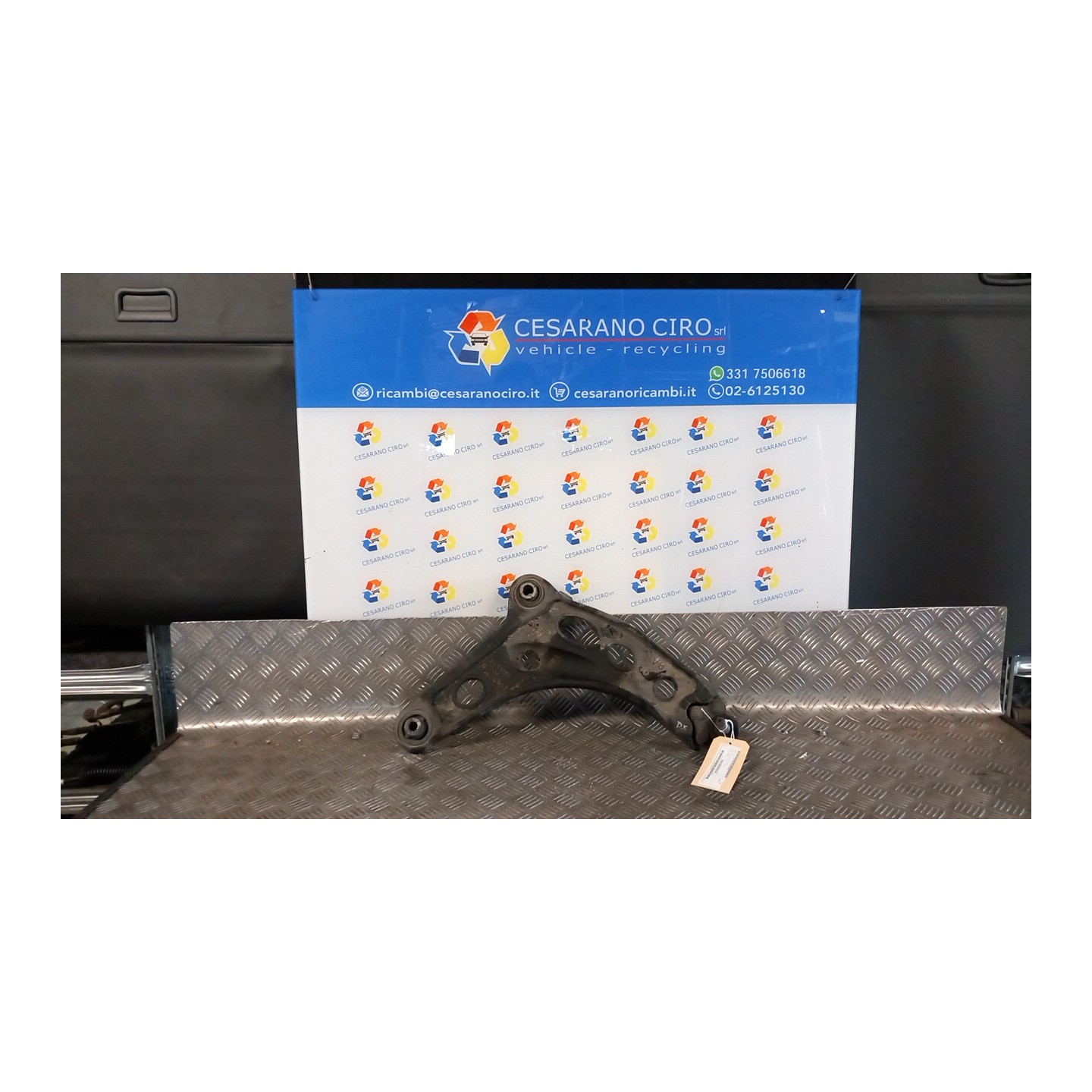 BRACCIO OSCILLANTE SOSP. ANT. DX. 075 OPEL VIVARO (X82) (07/14-12/19) R9MA4 93868599