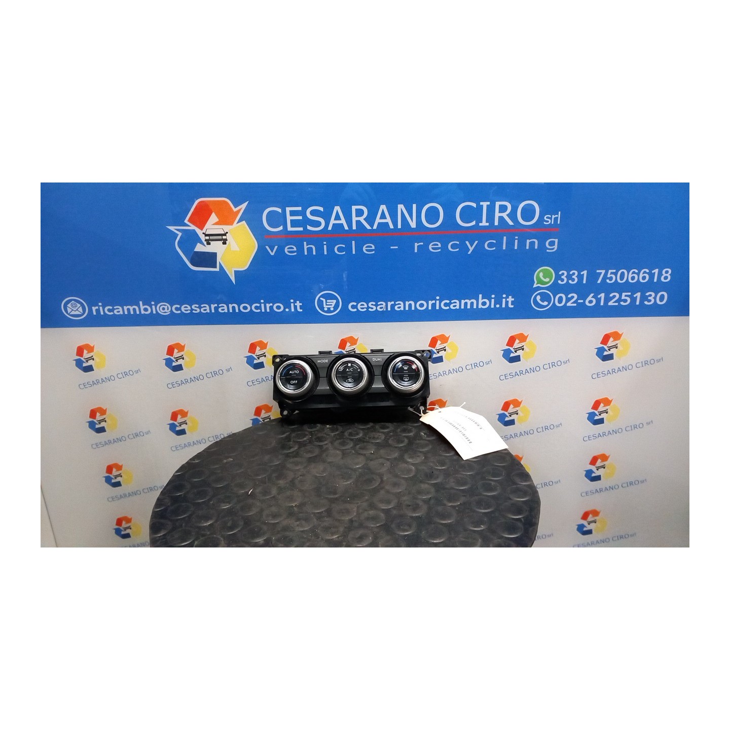BLOCCO COMANDO CLIMATIZZAZIONE 083 FORD TRANSIT CONNECT (TC7) (12/02-) P9PC 1201870