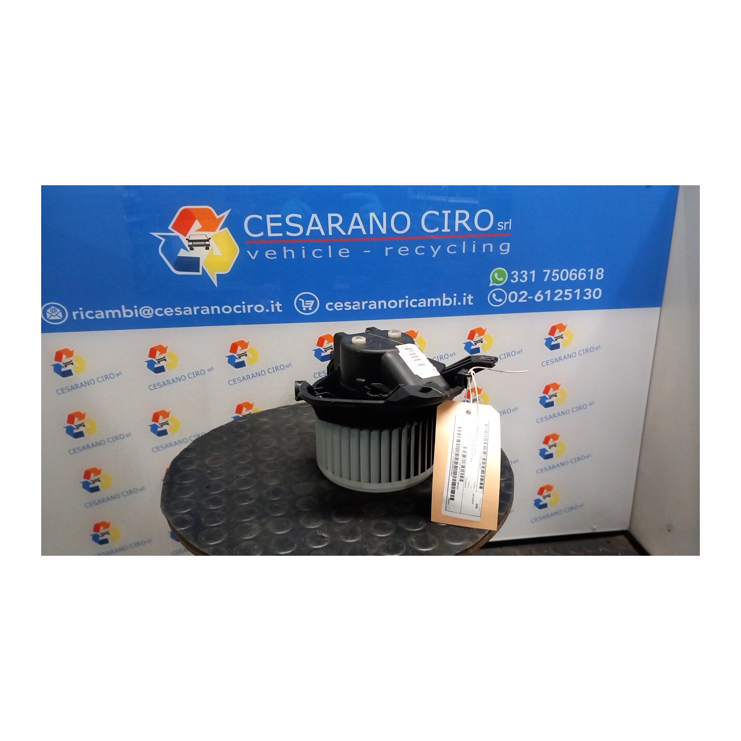 MOTORINO VENTILAZIONE ABITACOLO 107 FIAT TIPO (6J) (11/15-04/21) 55260384 77367820