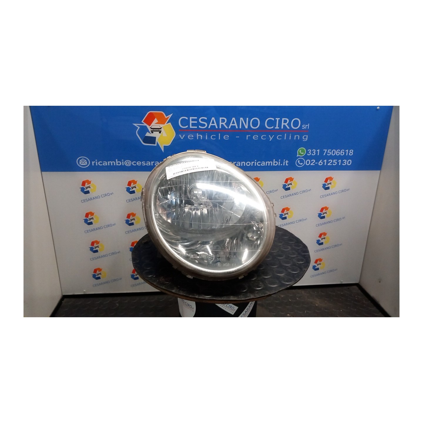 PROIETTORE DX. 059 CHEVROLET (DAEWOO) MATIZ (M100) (12/00-02/06) F8CV 96563483