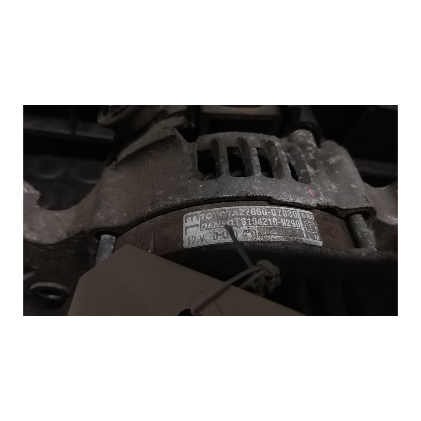 ALTERNATORE 80AMP 105 TOYOTA YARIS (11/05-02/12) 1NRFE 270600Y050