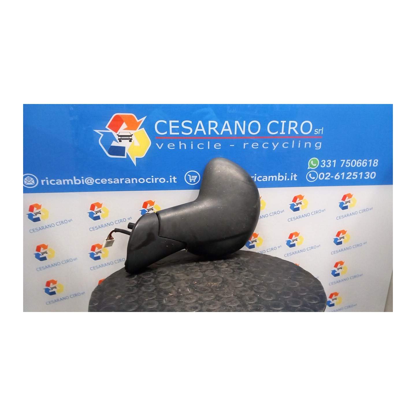 RETROVISORE EST. REGOLAZ. ELETTR. TERMICO SX. 129 FIAT MULTIPLA (1F) (05/04-04/12) 182B6000 735505375