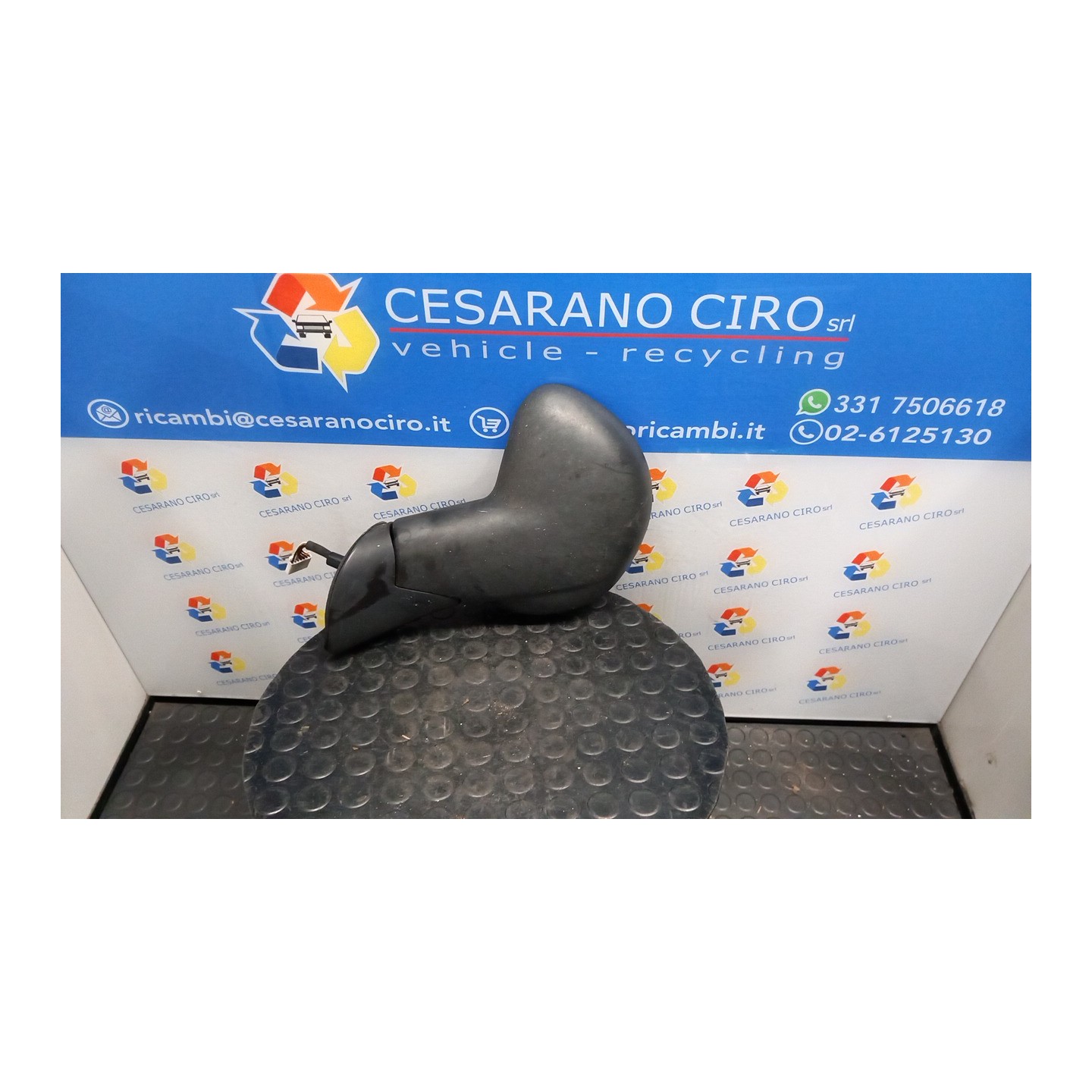 RETROVISORE EST. REGOLAZ. ELETTR. TERMICO SX. 129 FIAT MULTIPLA (1F) (05/04-04/12) 182B6000 735505375