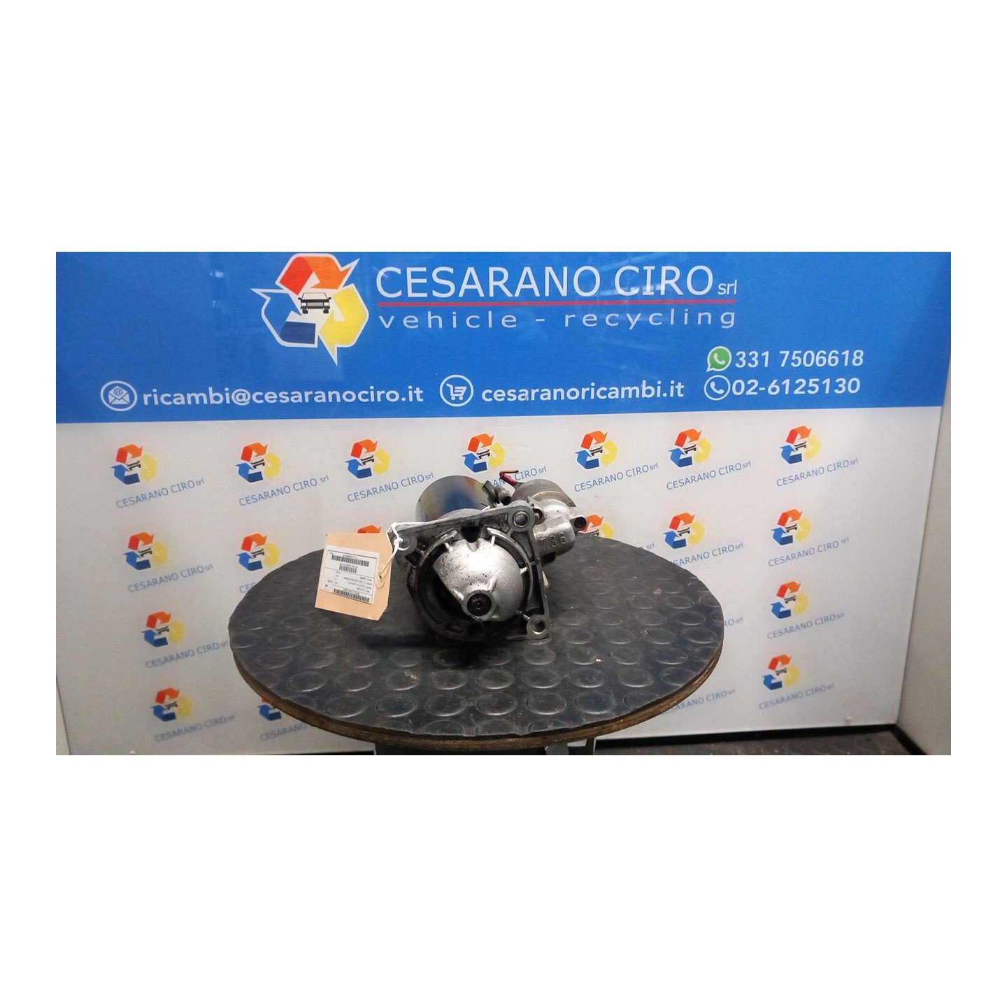 MOTORINO AVVIAMENTO 106 ALFA ROMEO GIULIETTA (X7) (03/10-10/13) 940A4000 51810267