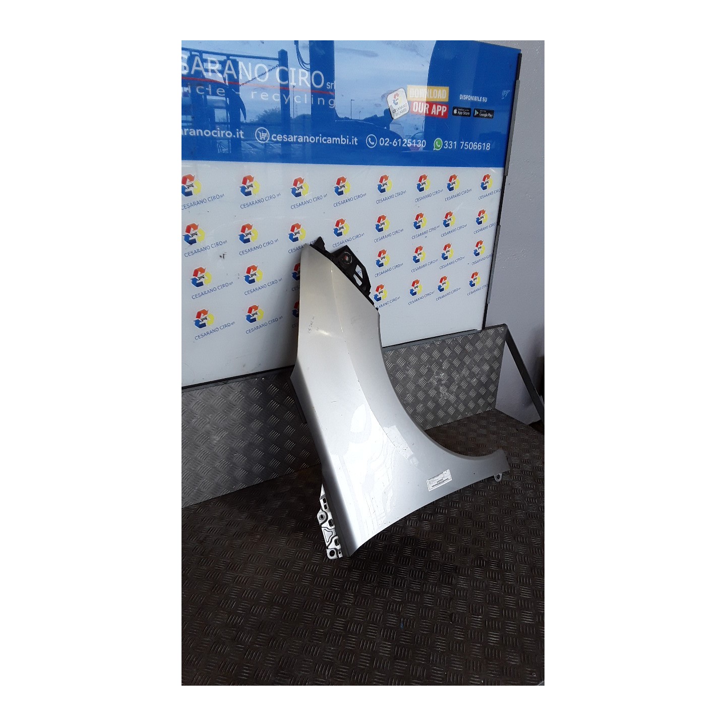 PARAFANGO ANT. DX. 026 PEUGEOT 3008 (04/09-10/13) 9HZ 7841Z1