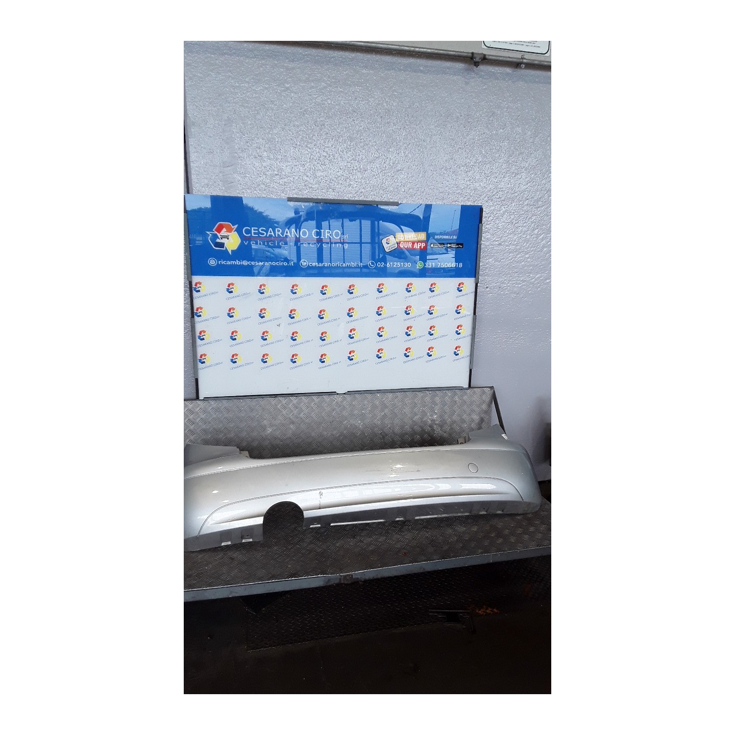 PARAURTI POST. CLASSIC 042 MERCEDES-BENZ CLASSE A (W/C169) (07/04-04/13 266920 A1698856525