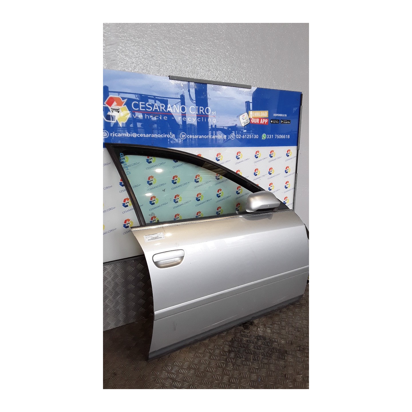 PORTA ANT. DX. 063 AUDI A6 (4B) (05/01-01/05) BFC 4B0831052D