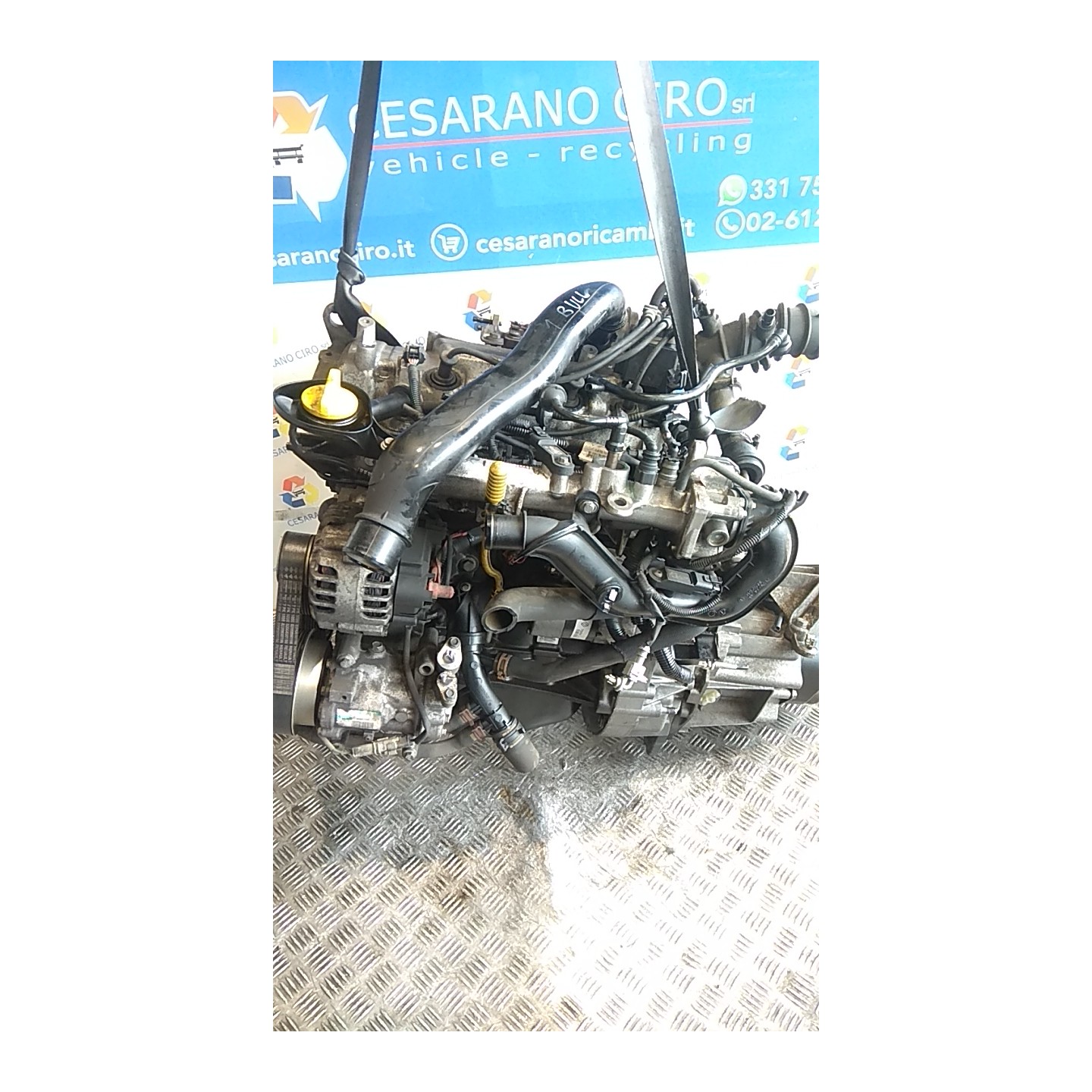 MOTORE SEMICOMPL. 085 RENAULT CLIO 3A SERIE (05/09-) D4FH7 8201437315