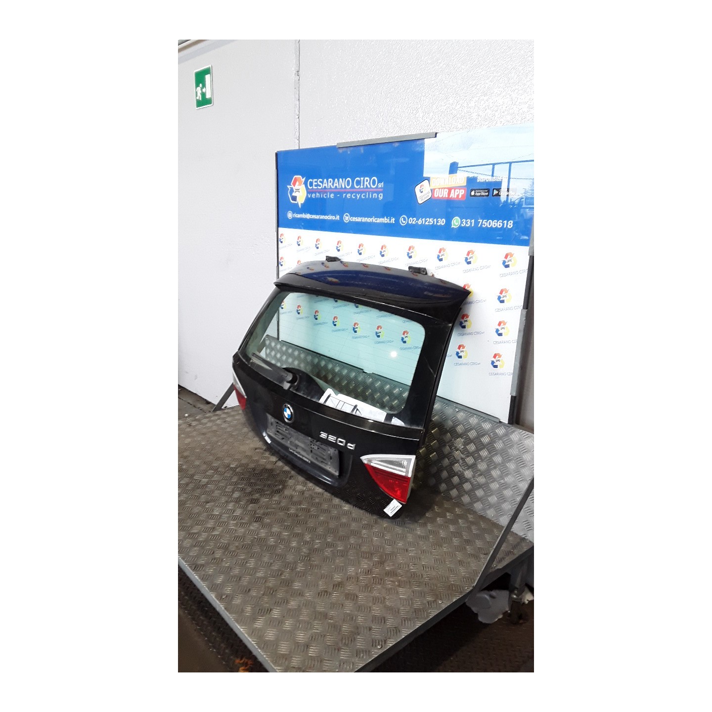 PORTELLO POST. 095 BMW SERIE 3 (E90/E91) (02/05-12/11 204D4 41627166105
