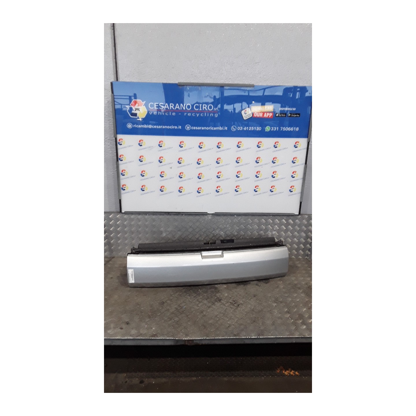 RIVESTIMENTO POST. RIBALTABILE 105 PEUGEOT 3008 (04/09-10/13) 9HZ 8701CA