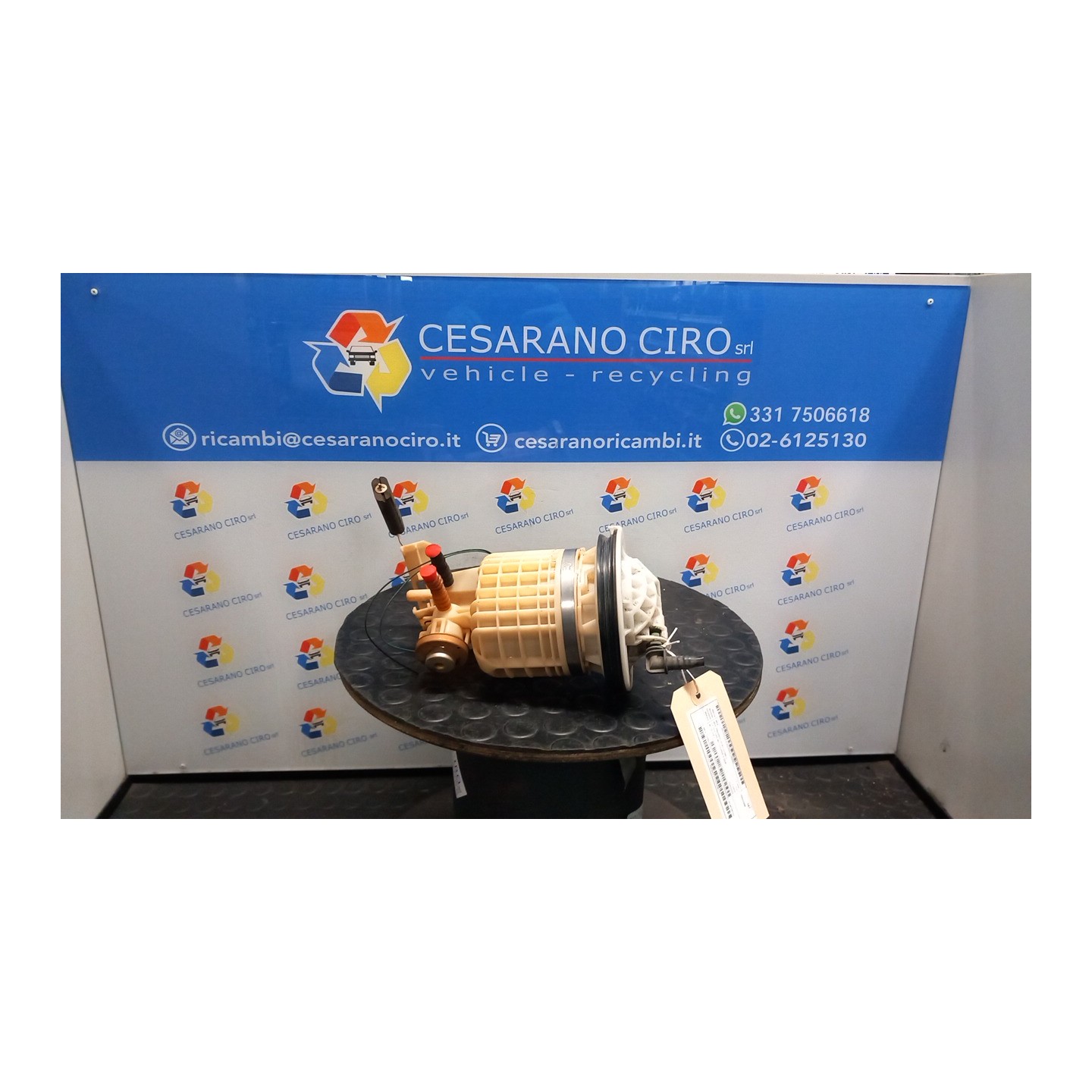 POMPA CARBURANTE C/TRASDUTTORE (GALLEGGIANTE) 001 MINI MINI (R50/R53) (07/01-07/06) W11B16A 16146765121