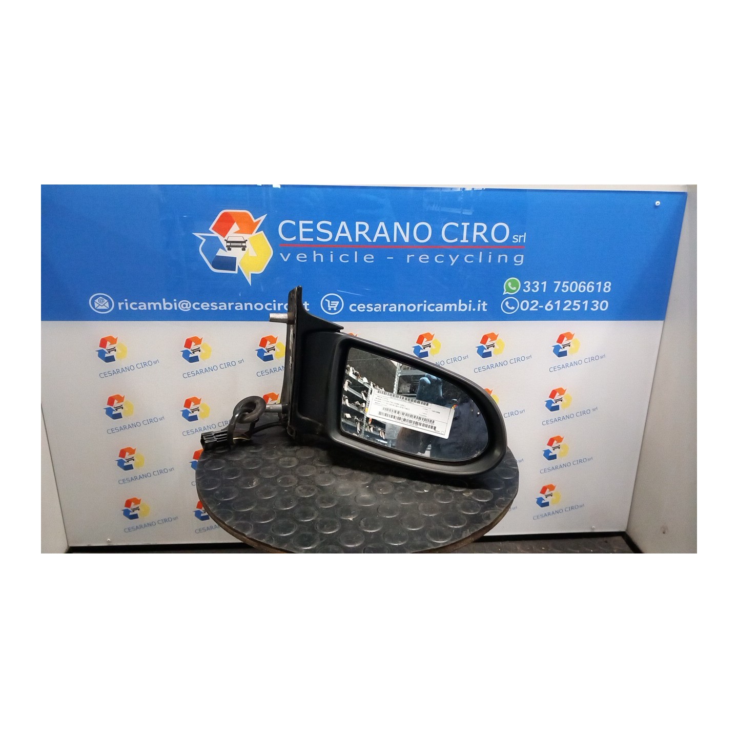 RETROVISORE EST. REGOLAZ. ELETTR. DX 014 OPEL ZAFIRA (T98) (03/99-12/05) Z18XE NB2413016021010DX